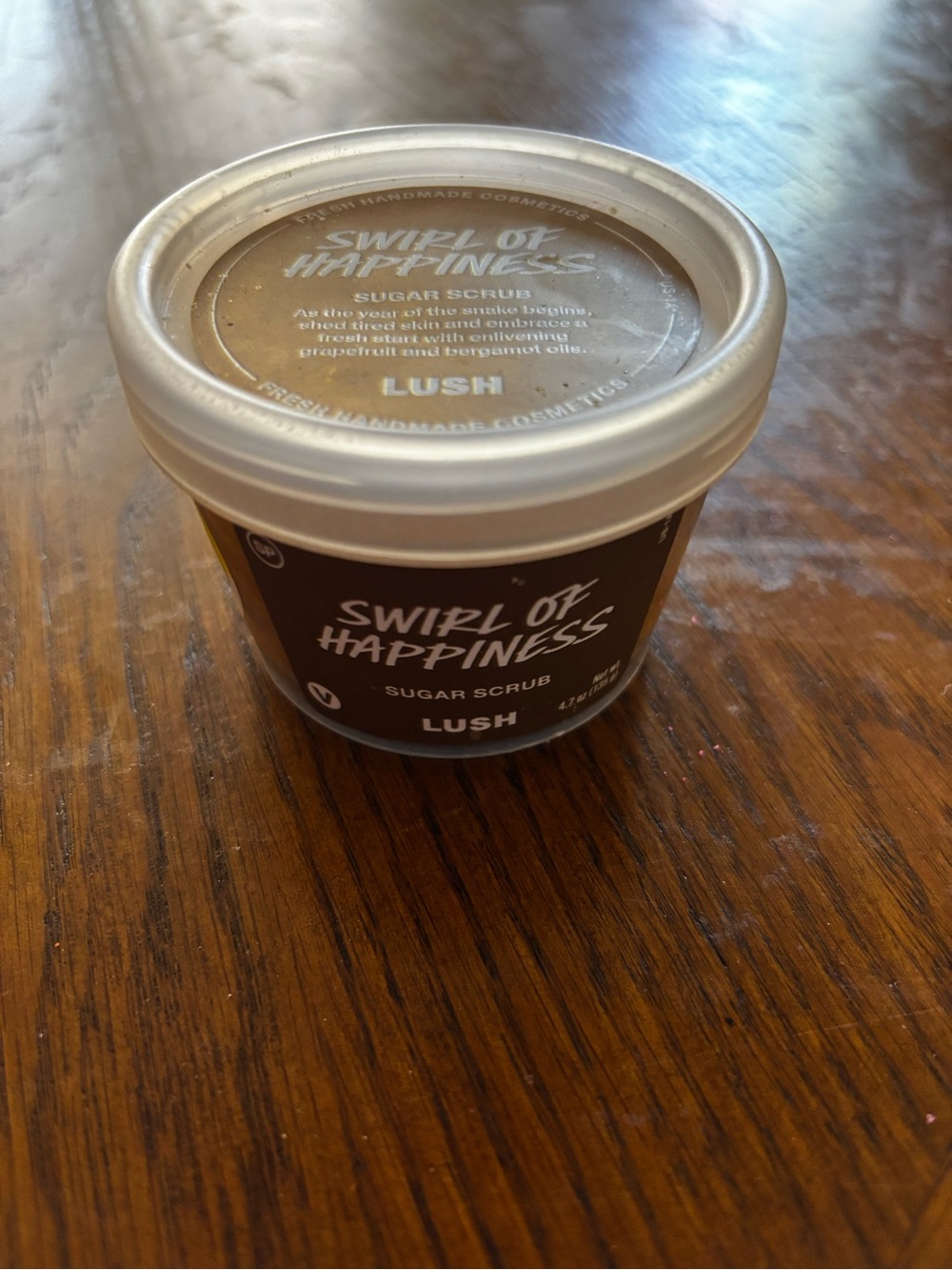 LUSH Swirl of Happiness Sugar Scrub
